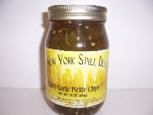 NY Deli Spicy Garlic Dill Pickle Chips  16 oz. $6.99